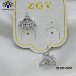 Jewels of Nepal Faux Ear Studs & Earrings for Women