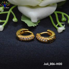 Jewels of Nepal Gold Plated Juli Style Earrings For Women