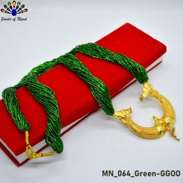 Gold Plated Double Fish Locket Potey Mangalsutra For Women