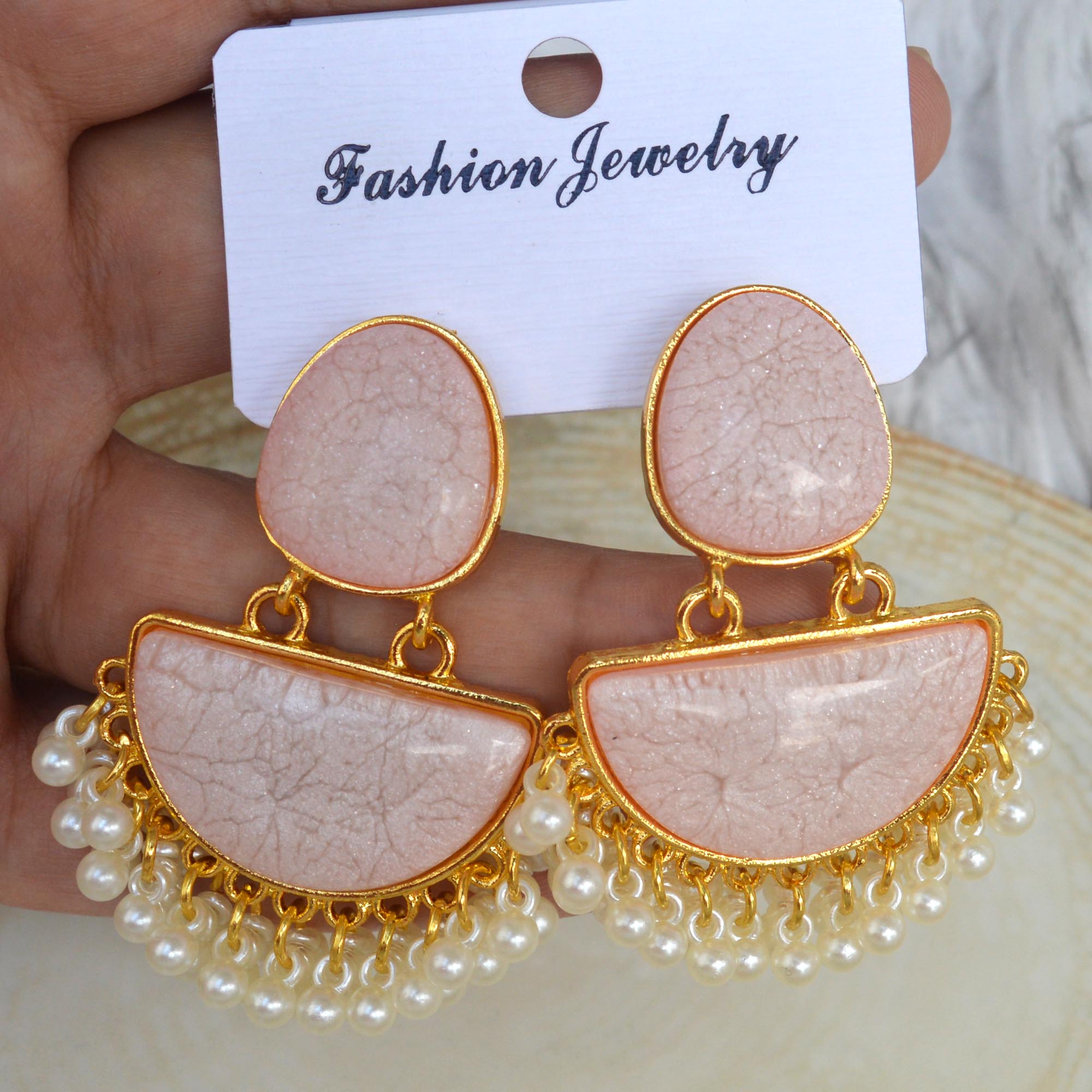 Jewels Of Nepal New Design Beads Fringe Earrings For Women - Image 8