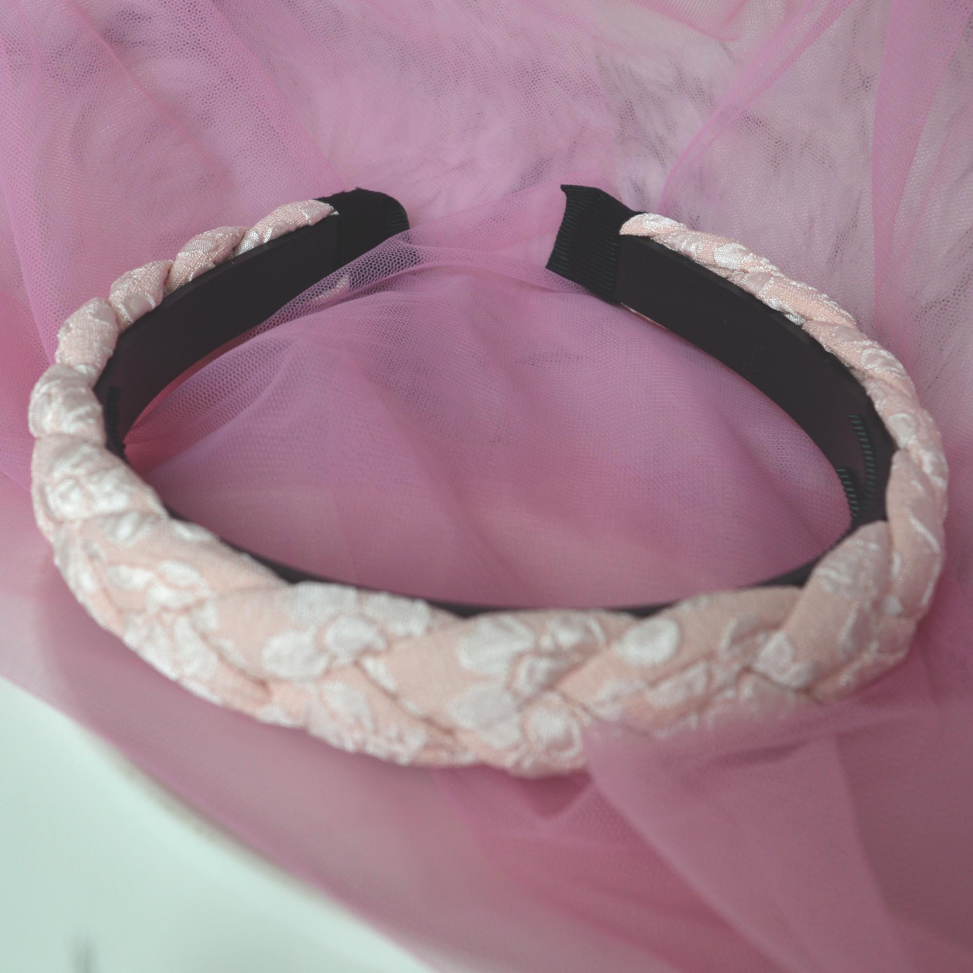 Jewels Of Nepal Braided Design Hair Band/ Hairband For Women - Image 5