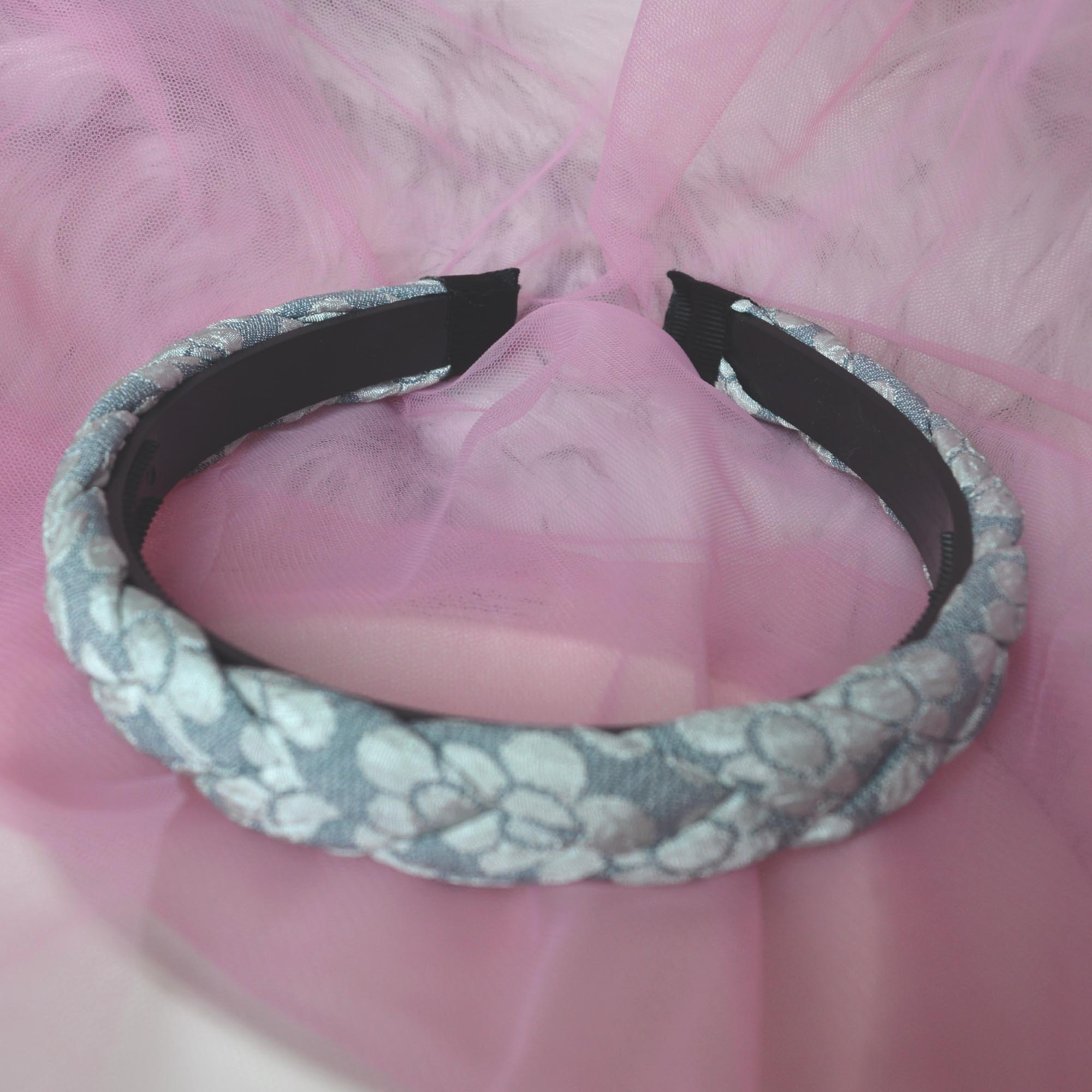 Jewels Of Nepal Braided Design Hair Band/ Hairband For Women - Image 3