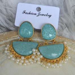 Jewels Of Nepal New Design Beads Fringe Earrings For Women
