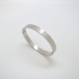 Jewels of Nepal Stainless Steel Bracelet (Lock Style) for Unisex
