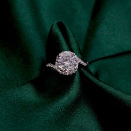 Jewels of Nepal Radiant Cut Cubic Zirconia Adjustable Finger Ring For Women- 1 Pc