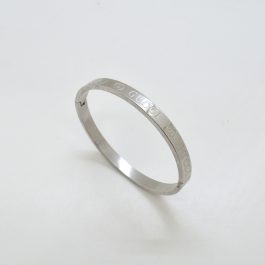 Jewels of Nepal Stainless Steel Bracelet (Lock Style) for Unisex