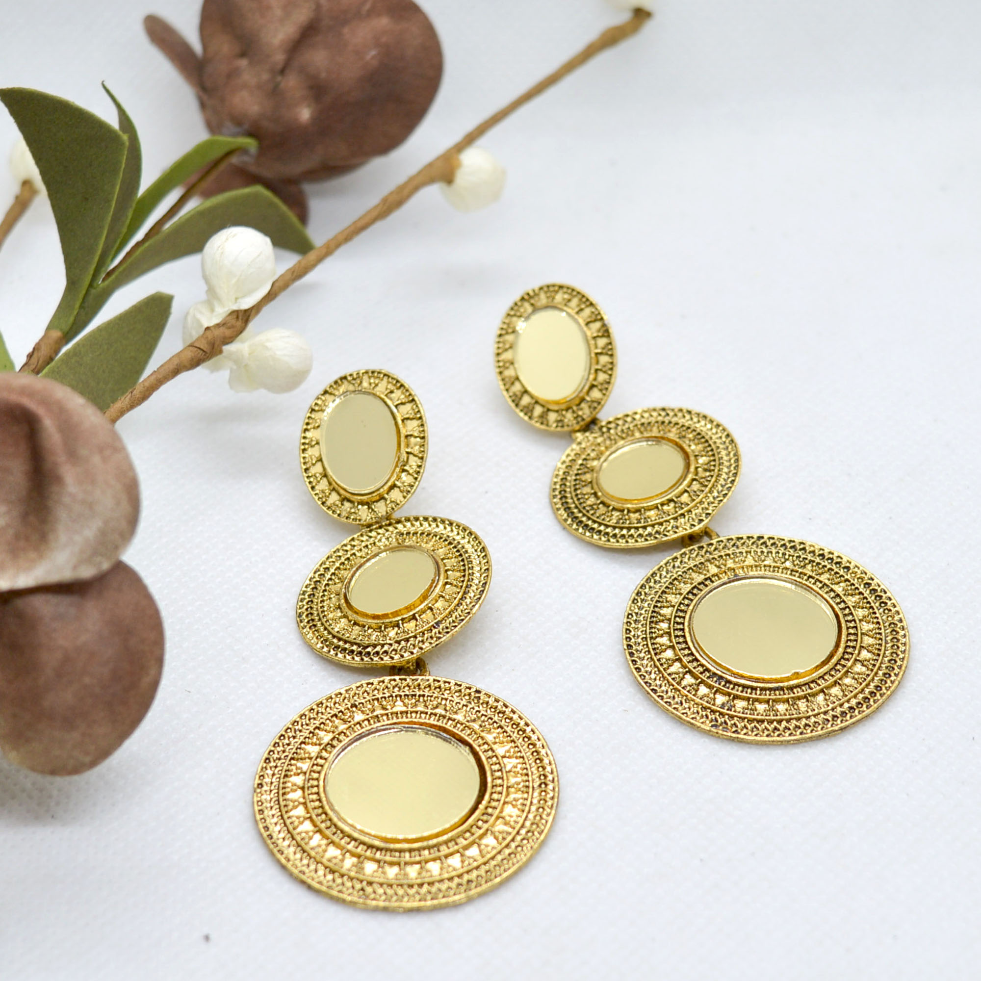 Combo of Casual & Party Style Earrings For Women- Bundle of 4 pairs - Image 5