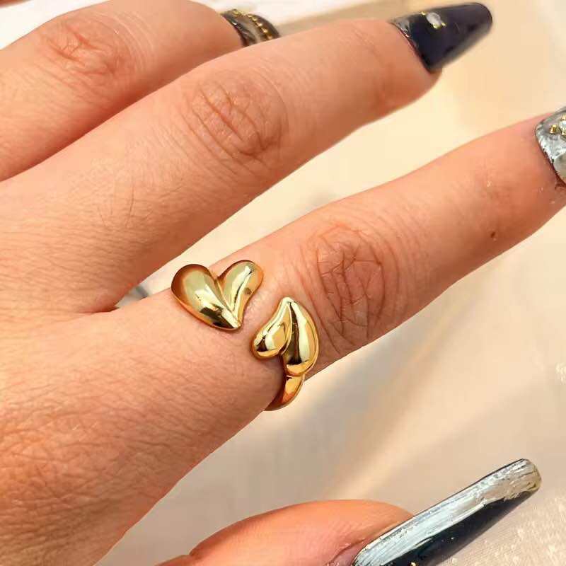 Jewels of Nepal Viral/Trendy Stainless Steel Finger Rings for Women - Image 2