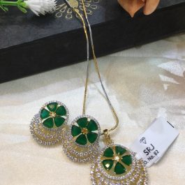 Jewels Of Nepal American Diamond Pendant’s Set For Women