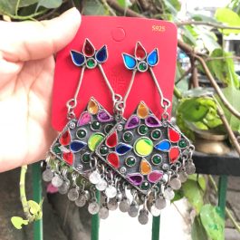 Jewels Of Multicolored Antic Earring