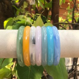 Jewels Of Nepal Natural Jade Bangles For Women
