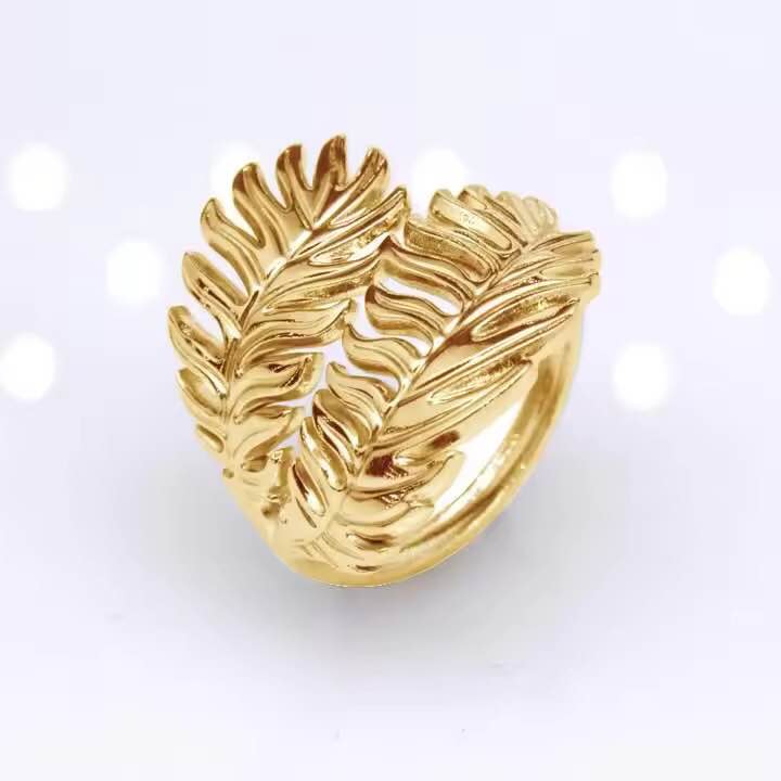 Jewels of Nepal Viral/Trendy Stainless Steel Finger Rings for Women - Image 4