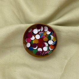 Jewels of Nepal Adhesive Velvet Tika/Bindi for Women-1 0