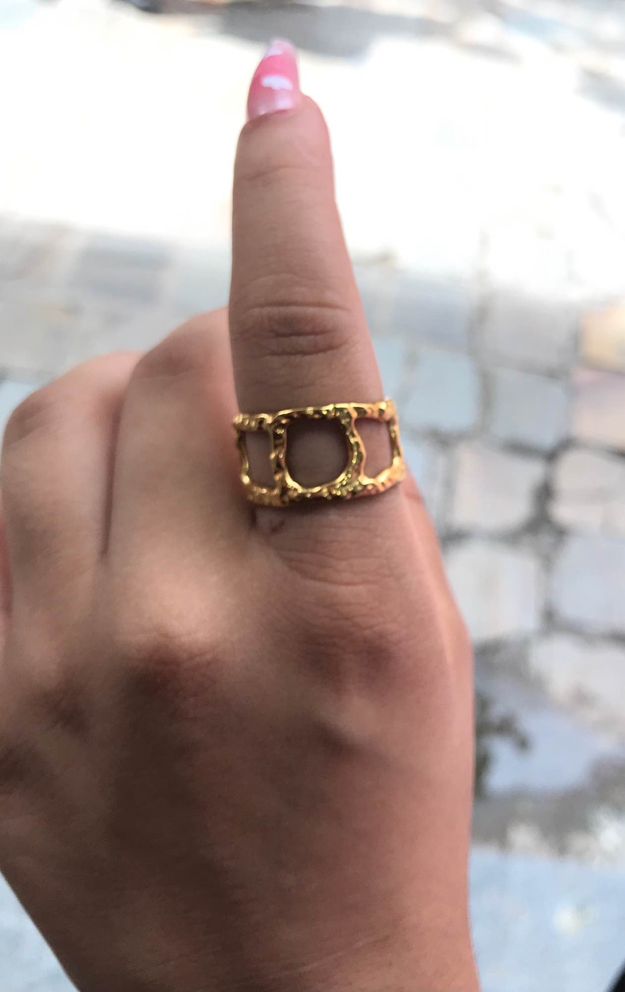 Jewels of Nepal Viral/Trendy Stainless Steel Finger Rings for Women - Image 9