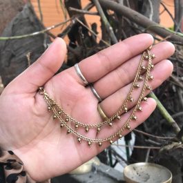 Jewels Of Nepal Kaan Chain -15k Pair For women