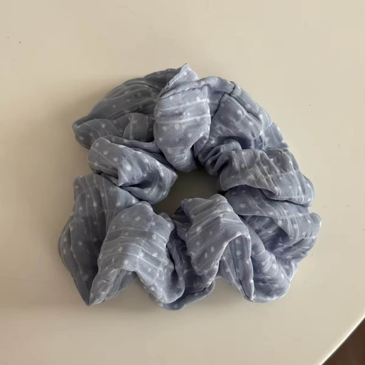 Jewels Of Nepal Satin Silk Hair Scrunchies For Women - Image 7