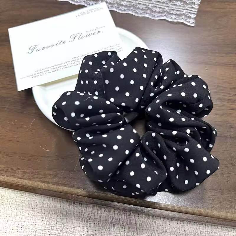 Jewels Of Nepal Satin Silk Hair Scrunchies For Women - Image 9