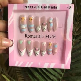Jewels Of Nepal Press- On Gel Artificial Nail For Women