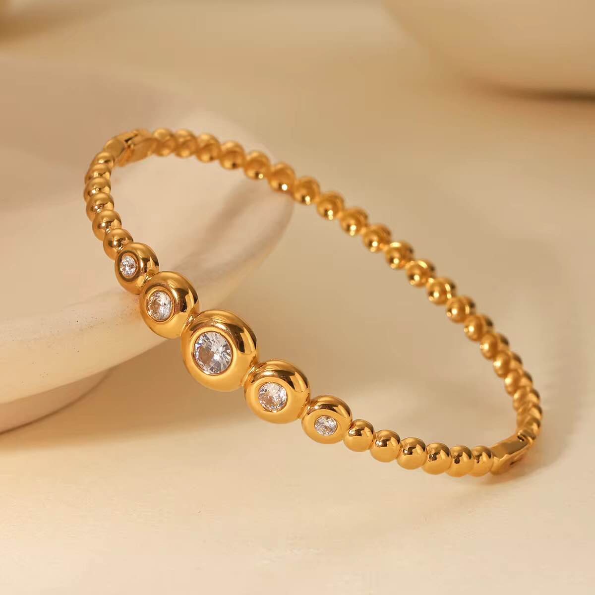 Jewels Of Nepal Stainless Steel Bracelet For Women - Image 2