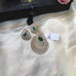 Jewels Of Nepal American Diamond Pendant’s Sets For Women