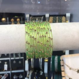 Jewels Of Nepal Glass Bangles 1Dorzon For Womens