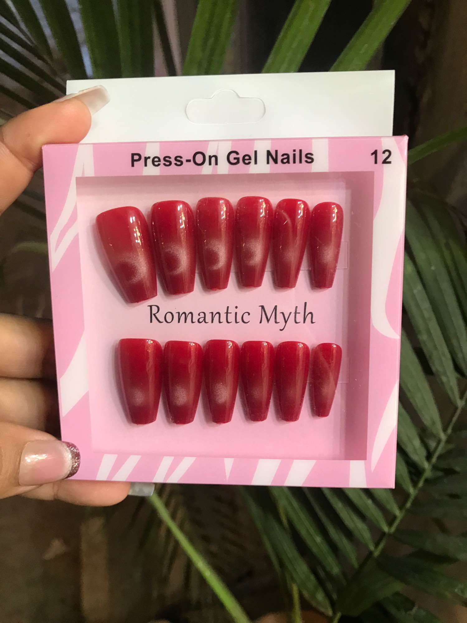 Jewels Of Nepal Press-On Artificial Fake Nails For Women - Image 8