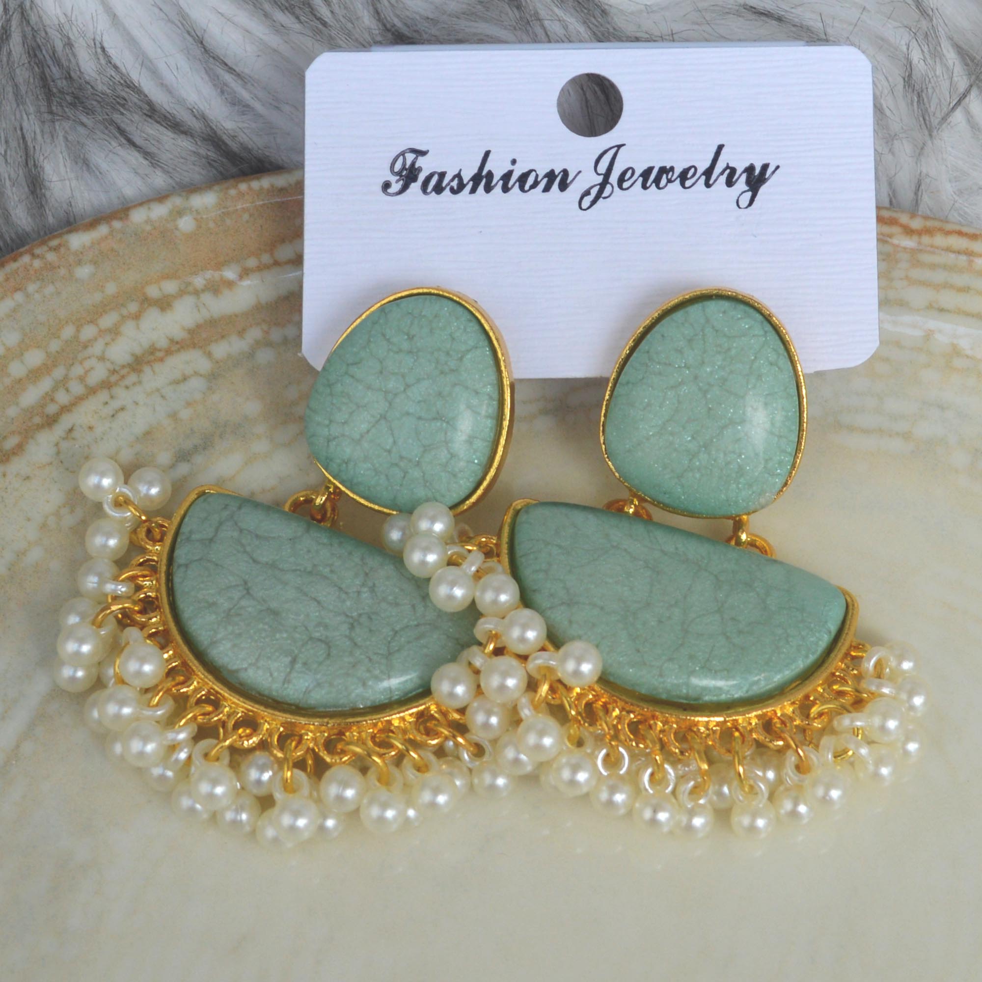 Jewels Of Nepal New Design Beads Fringe Earrings For Women - Image 6