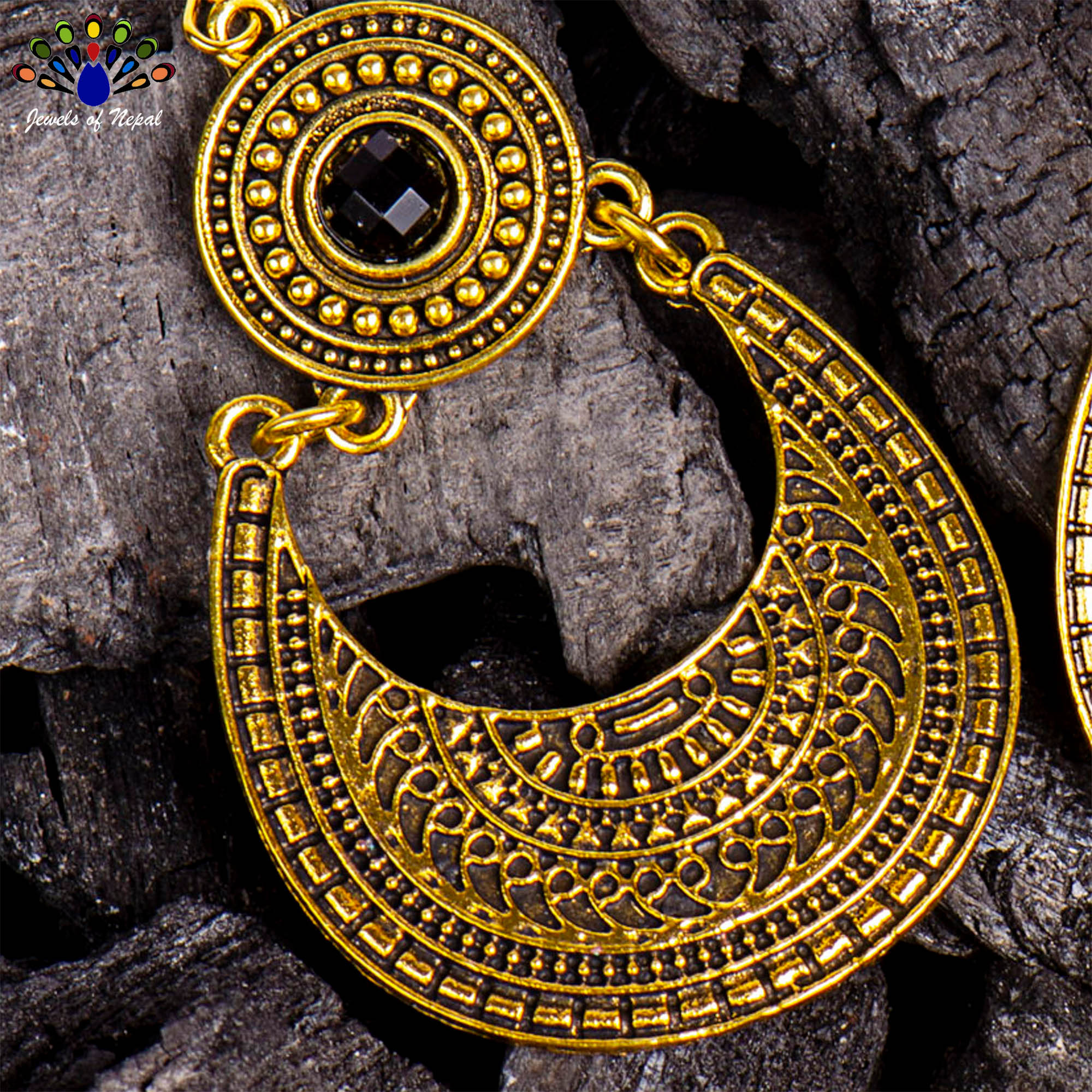 Silver/Golden Chandbali Drop Dangling Earrings For Women - Image 8