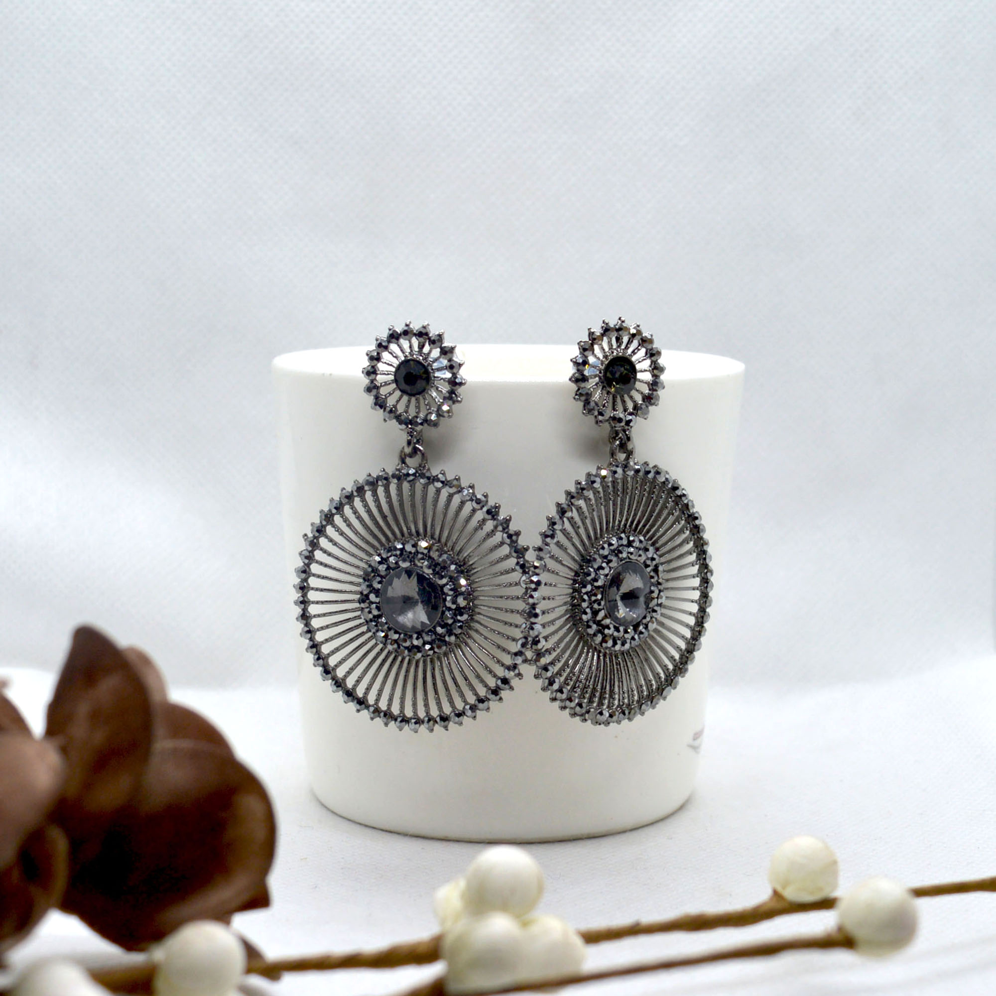 Combo of Casual & Party Style Earrings For Women- Bundle of 4 pairs - Image 2