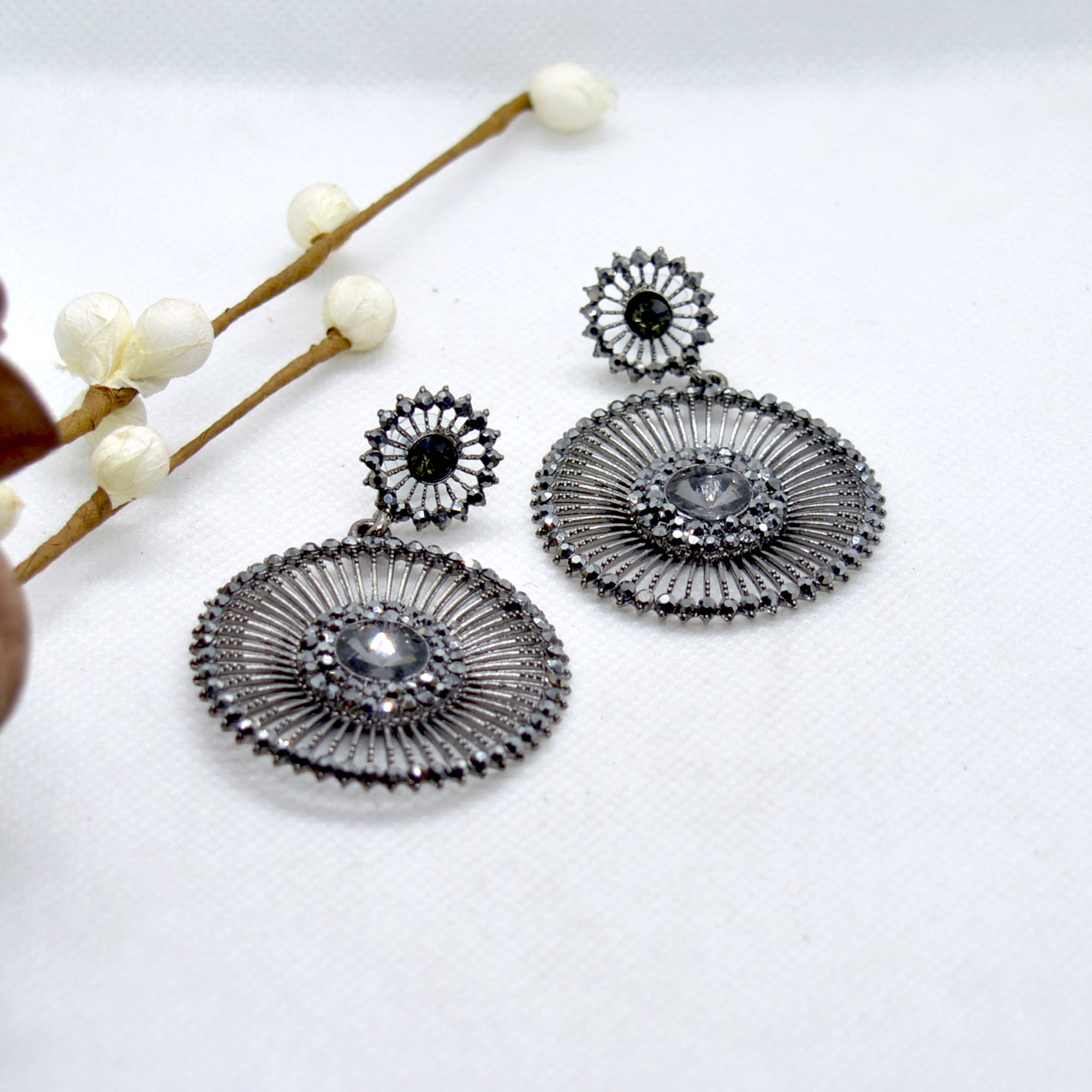 Combo of Casual & Party Style Earrings For Women- Bundle of 4 pairs - Image 3