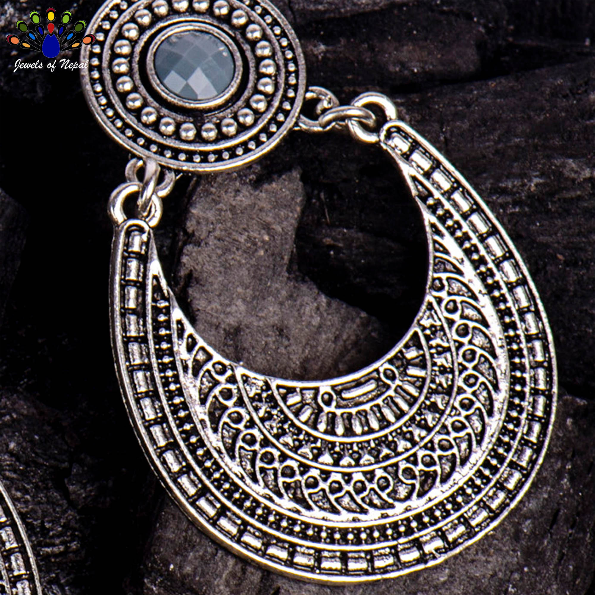 Silver/Golden Chandbali Drop Dangling Earrings For Women - Image 17