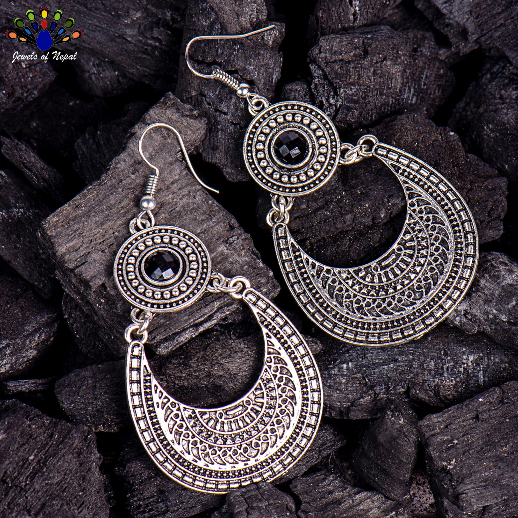 Silver/Golden Chandbali Drop Dangling Earrings For Women - Image 15